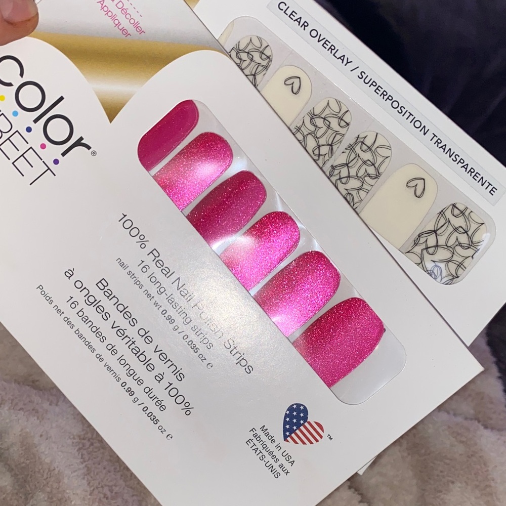 Color Street Valentines Bundle Purrfect‎ Match & Eat Your Heart Out